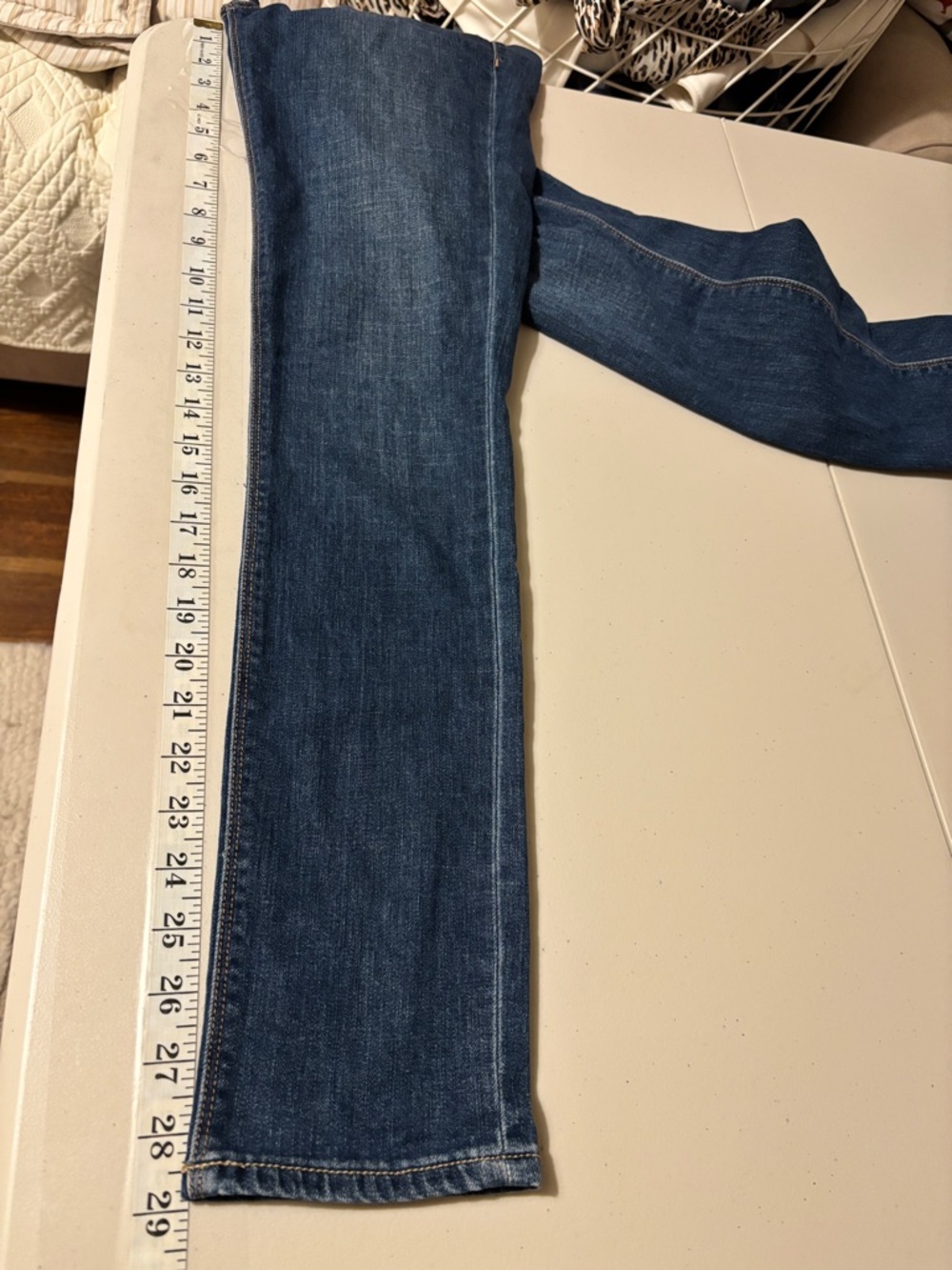 Dittos Medium Wash Skinny Jeans Size 26 Embroidered Elevated Casual Cottagecore - Picture 10 of 10